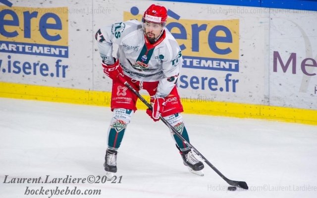 Photo hockey match Grenoble  - Cergy-Pontoise le 08/01/2021