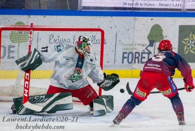 Photo hockey match Grenoble  - Cergy-Pontoise le 08/01/2021