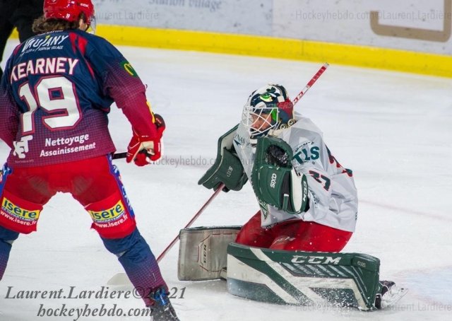 Photo hockey match Grenoble  - Cergy-Pontoise le 08/01/2021