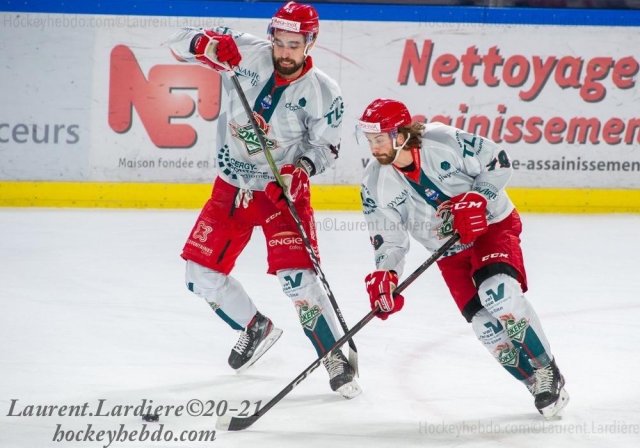 Photo hockey match Grenoble  - Cergy-Pontoise le 08/01/2021