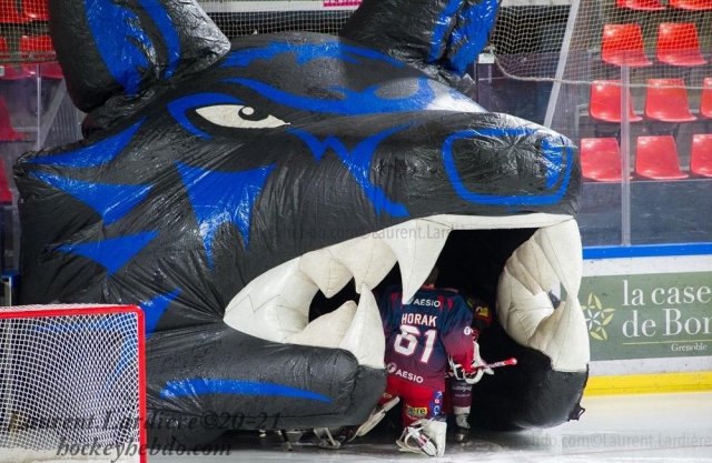 Photo hockey match Grenoble  - Cergy-Pontoise le 08/01/2021