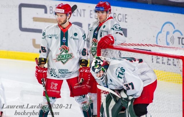 Photo hockey match Grenoble  - Cergy-Pontoise le 08/01/2021