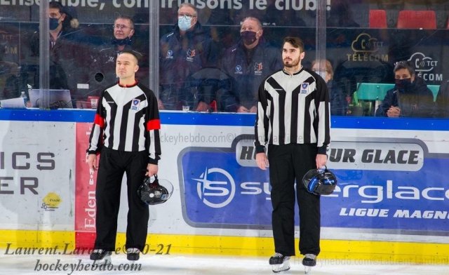 Photo hockey match Grenoble  - Cergy-Pontoise le 08/01/2021