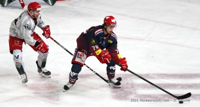 Photo hockey match Grenoble  - Cergy-Pontoise le 08/01/2021