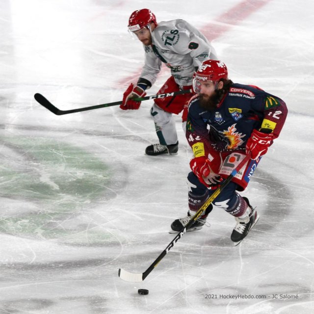 Photo hockey match Grenoble  - Cergy-Pontoise le 08/01/2021