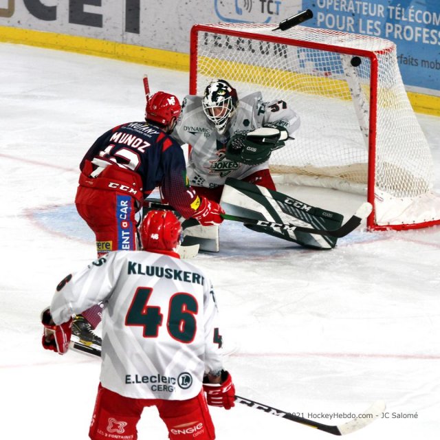 Photo hockey match Grenoble  - Cergy-Pontoise le 08/01/2021