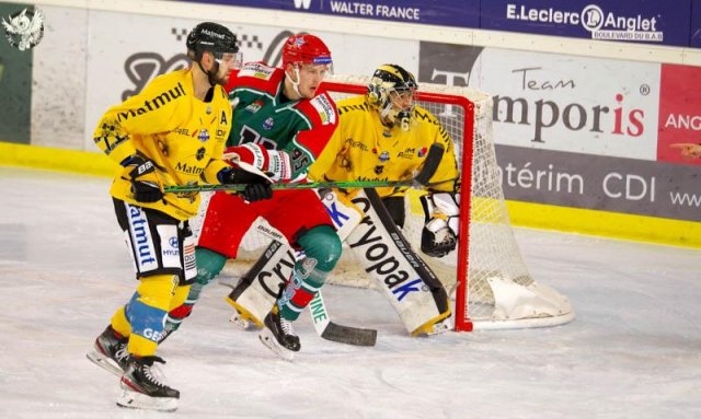 Photo hockey match Anglet - Rouen le 09/01/2021