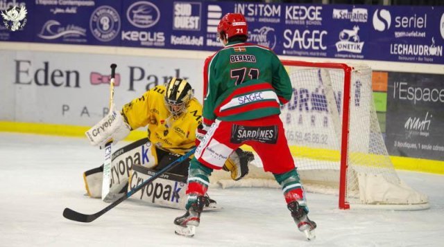 Photo hockey match Anglet - Rouen le 09/01/2021