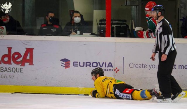 Photo hockey match Anglet - Rouen le 10/01/2021