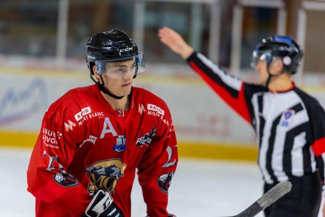 Photo hockey match Chamonix  - Briançon  le 12/01/2021
