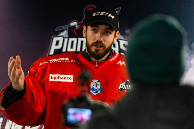 Photo hockey match Chamonix  - Briançon  le 12/01/2021