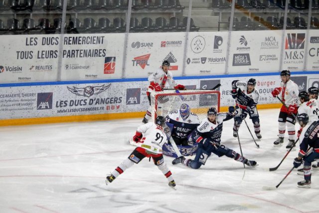 Photo hockey match Angers  - Briançon  le 15/01/2021