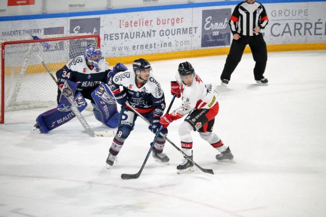 Photo hockey match Angers  - Briançon  le 15/01/2021