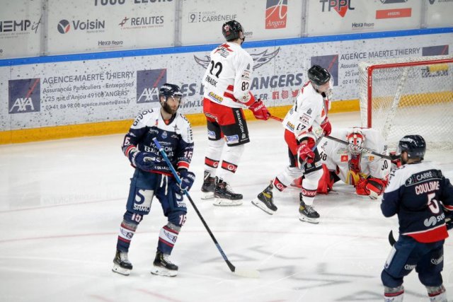 Photo hockey match Angers  - Briançon  le 15/01/2021
