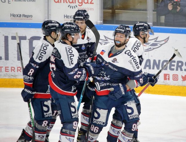 Photo hockey match Angers  - Briançon  le 15/01/2021
