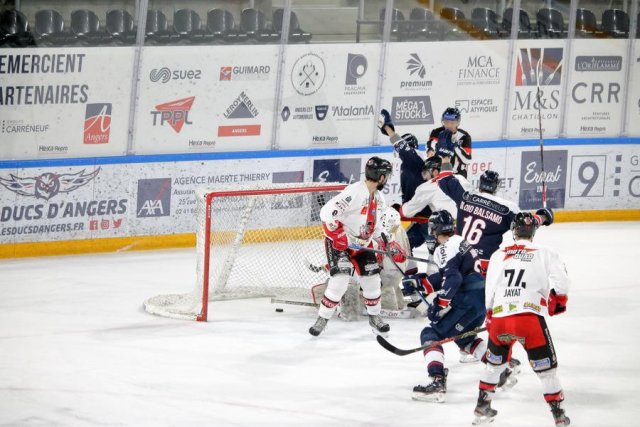 Photo hockey match Angers  - Briançon  le 15/01/2021