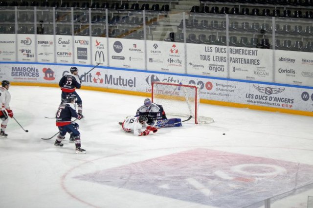 Photo hockey match Angers  - Briançon  le 15/01/2021