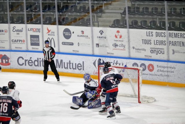 Photo hockey match Angers  - Briançon  le 15/01/2021