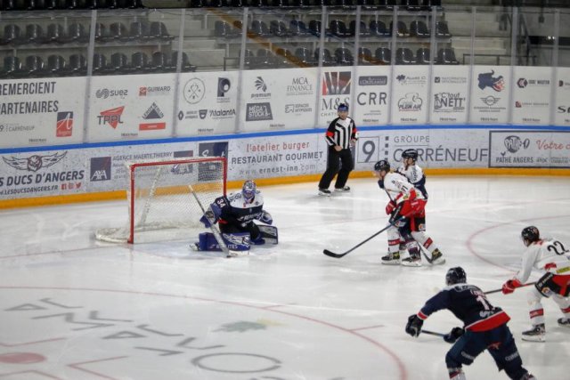 Photo hockey match Angers  - Briançon  le 15/01/2021