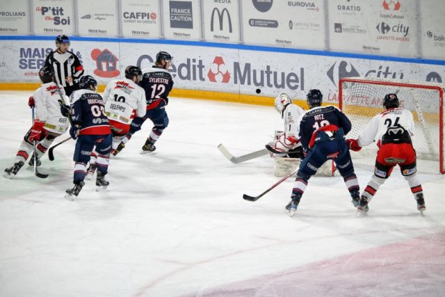 Photo hockey match Angers  - Briançon  le 15/01/2021