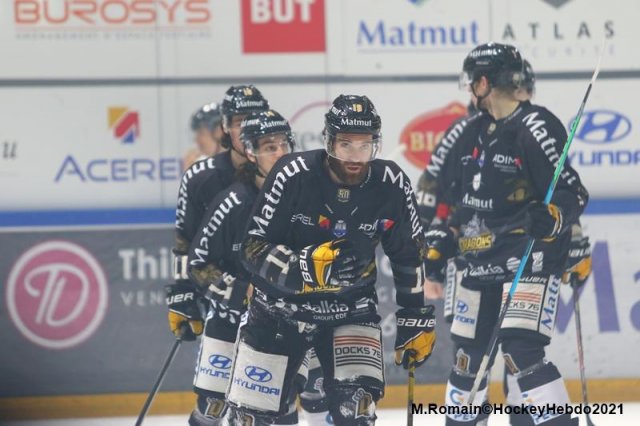 Photo hockey match Rouen - Chamonix  le 16/01/2021