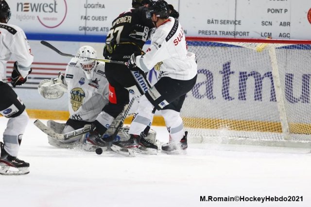 Photo hockey match Rouen - Chamonix  le 16/01/2021