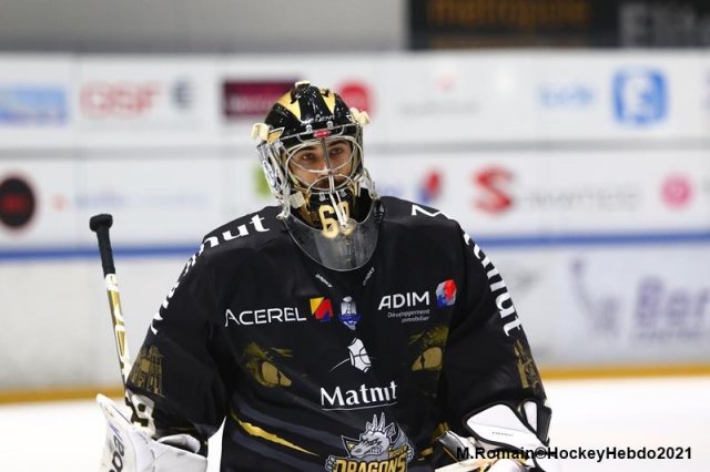 Photo hockey match Rouen - Chamonix  le 16/01/2021