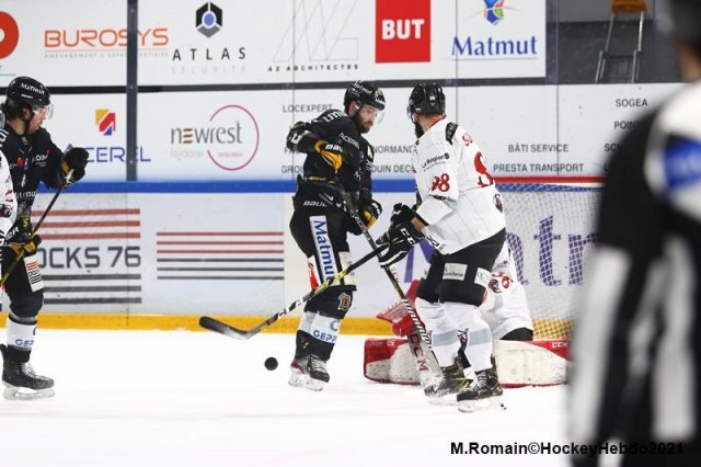 Photo hockey match Rouen - Chamonix  le 16/01/2021