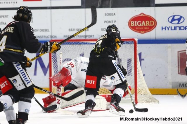 Photo hockey match Rouen - Chamonix  le 16/01/2021