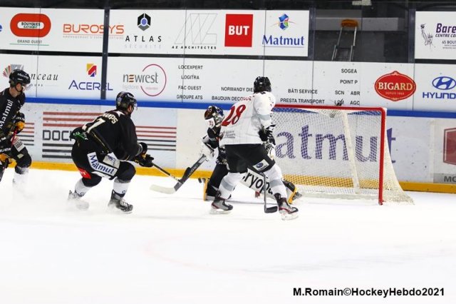 Photo hockey match Rouen - Chamonix  le 16/01/2021