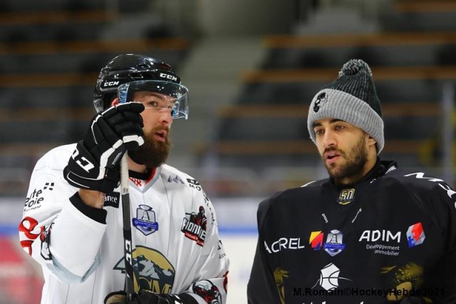 Photo hockey match Rouen - Chamonix  le 16/01/2021