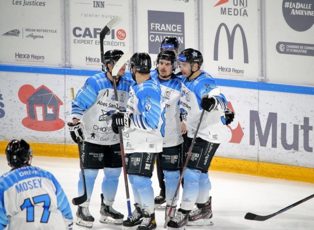 Photo hockey match Angers  - Gap  le 16/01/2021