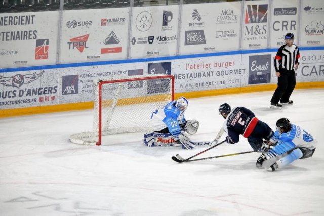 Photo hockey match Angers  - Gap  le 16/01/2021