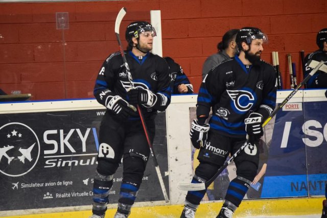 Photo hockey match Nantes - Cholet  le 16/01/2021