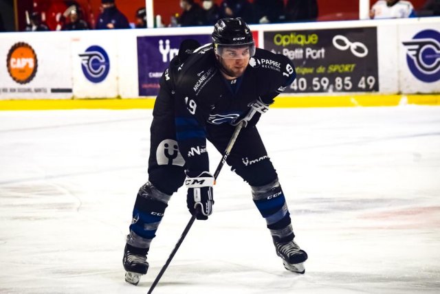 Photo hockey match Nantes - Cholet  le 16/01/2021