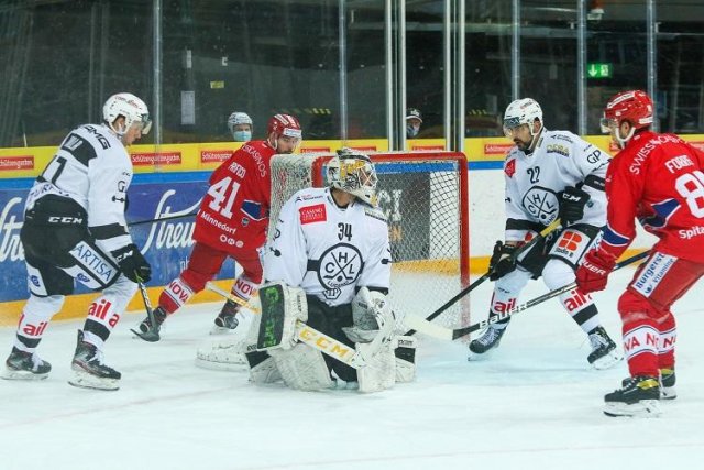 Photo hockey match Rapperswil-Jona - Lugano le 19/01/2021