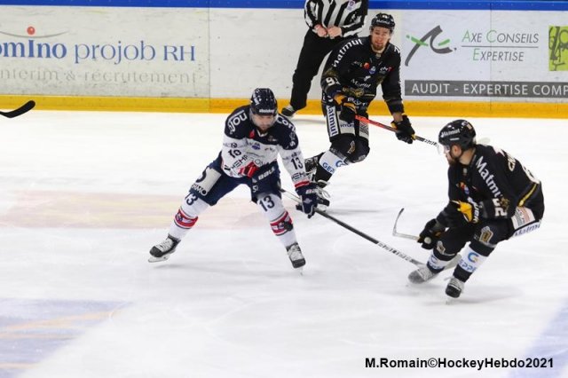 Photo hockey match Rouen - Angers  le 22/01/2021