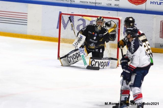 Photo hockey match Rouen - Angers  le 22/01/2021