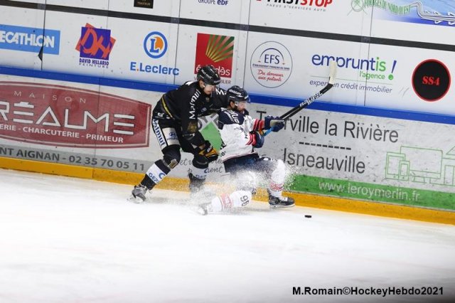 Photo hockey match Rouen - Angers  le 22/01/2021