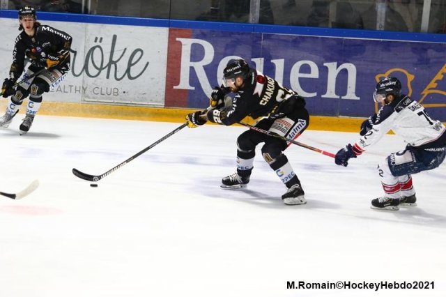 Photo hockey match Rouen - Angers  le 22/01/2021