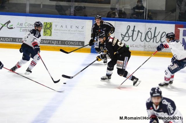 Photo hockey match Rouen - Angers  le 22/01/2021