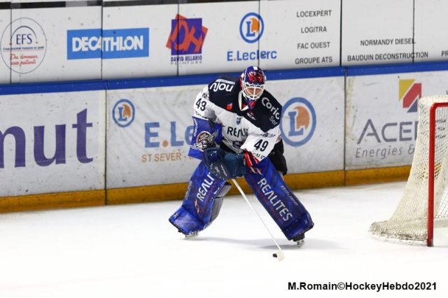 Photo hockey match Rouen - Angers  le 22/01/2021