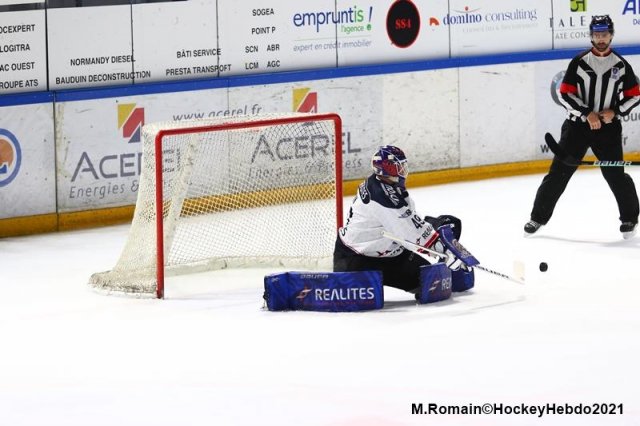 Photo hockey match Rouen - Angers  le 22/01/2021