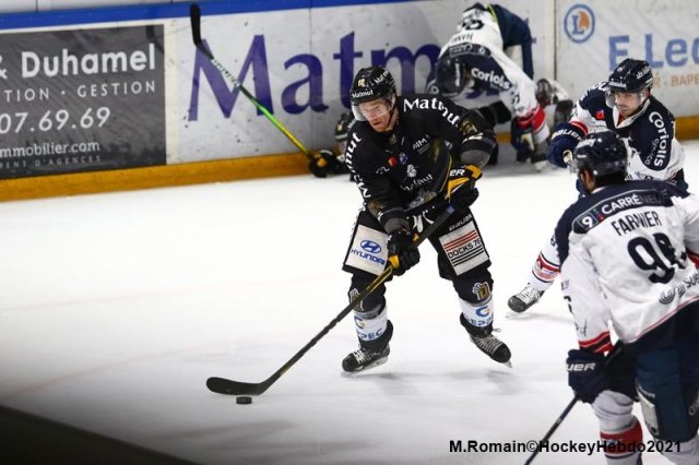 Photo hockey match Rouen - Angers  le 22/01/2021