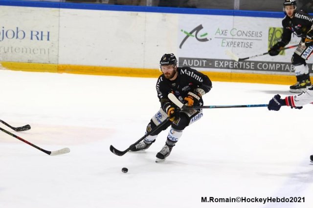 Photo hockey match Rouen - Angers  le 22/01/2021