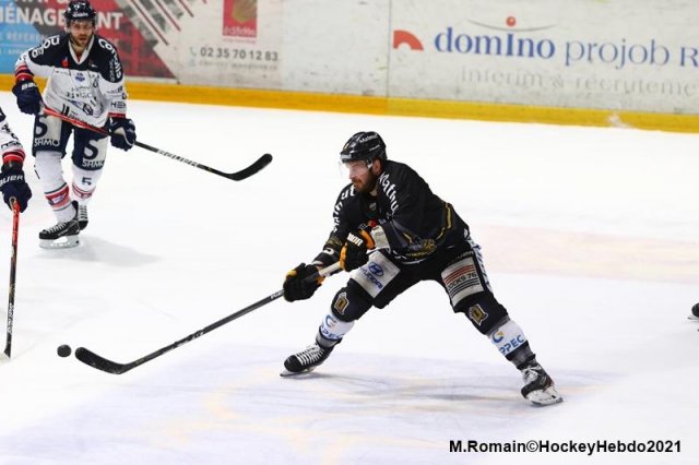 Photo hockey match Rouen - Angers  le 22/01/2021