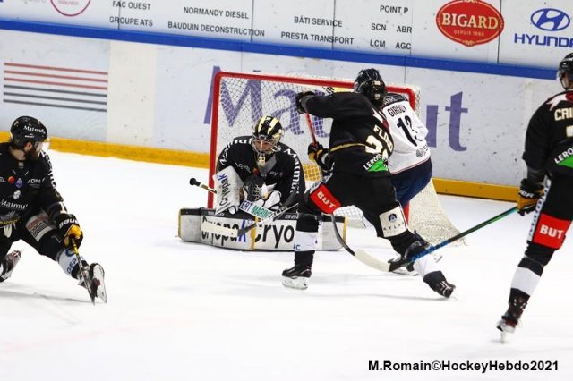 Photo hockey match Rouen - Angers  le 22/01/2021