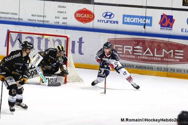 Photo hockey match Rouen - Angers  le 22/01/2021