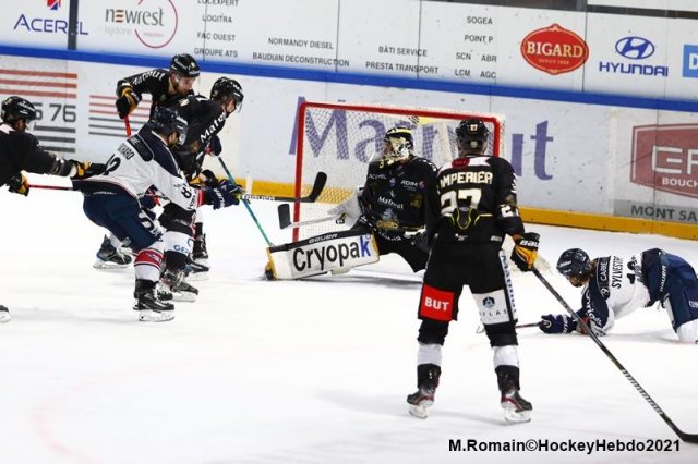 Photo hockey match Rouen - Angers  le 22/01/2021