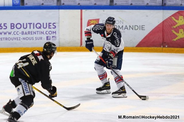 Photo hockey match Rouen - Angers  le 22/01/2021